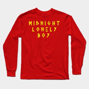 Midnight Lonely Boy Long Sleeve T-Shirt